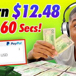 Get Paid $12.48 Every 60 Seconds Listening To Music! *FREE* (Make Money Online 2022)