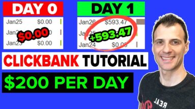 Clickbank Affiliate Marketing (2022): $200/Day Clickbank Tutorial