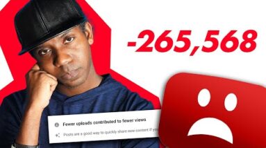 Does Uploading LESS To YouTube Hurt Your Channel? // 50 Days NO UPLOADS!