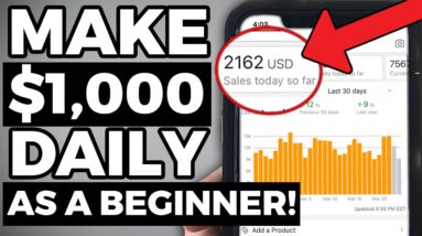 Make $1,000 Daily as a BEGINNER With Amazon FBA | Make Money Online