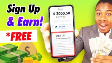 Sign Up Free & Get Paid! *DO IT FAST!!* (Free App) - Make Money Online 2022