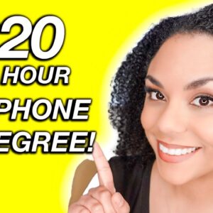 $20 Per Hour, Non Phone Online Job Available 2022!