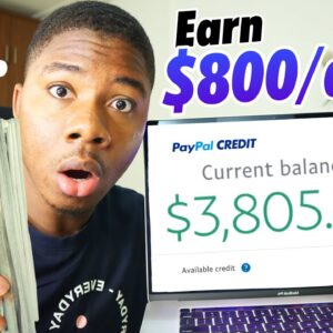 You Broke? Earn $800+ Per Day FAST! (5 HIGH PAYING Side Hustles 2022) | Make Money Online