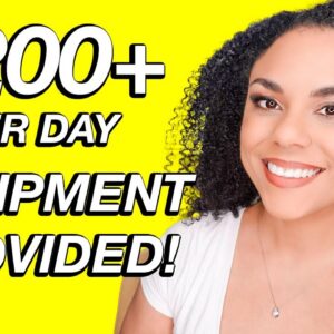 Easy Online Job, Equipment Provided 2022! ($200+ Per Day)