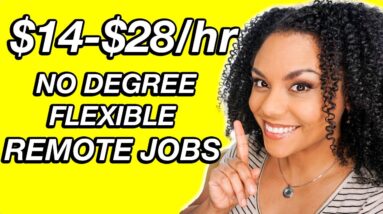 Flexible Remote Jobs Available 2022! Make Money From Home!