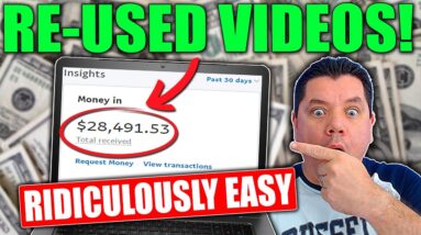 Get $30,000 A Month For FREE REUSING VIDEOS! Easiest Affiliate Marketing Strategy In 2022