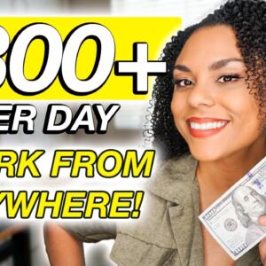 3 Remote Jobs To Earn $300+ Per Day, Work From Anywhere! Plus Free Equipment!