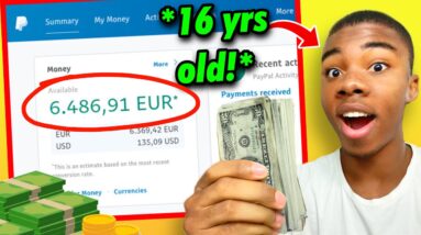 Earn $300+ Per Day Even As a Teenager! *EASY* (Apps That Pay Real Money 2022)