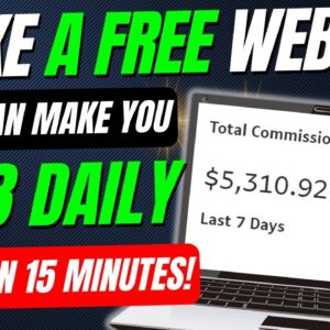 Affiliate Marketing For Beginners Tutorial To Earn $5,000+/Mo By Creating This FREE Website!