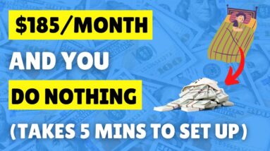 Get Paid Up To $185 A Month For Doing Nothing!