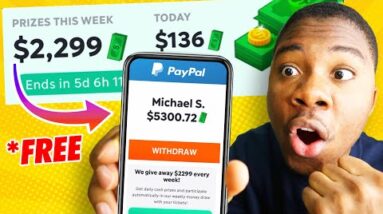 NEW App Pays You $2299 Weekly For FREE! *Hurry* (Make Money Online 2022)