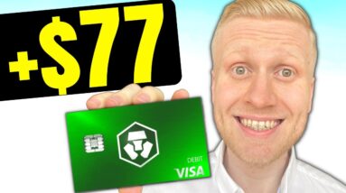 EARN MONEY DAILY Using Crypto.com Visa Card (NEW Review 2022)
