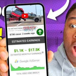 Make $1,000 PER DAY Posting Car Crash Videos On Youtube | Make Money Online 2022