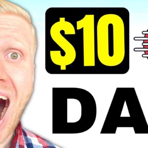 Earn Money Online: $10 a Day NOW (How to Make Money Online in 2 STEPS)