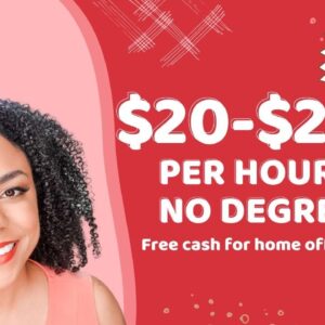 $20-$25 Per Hour, No Degree Plus Benefits!