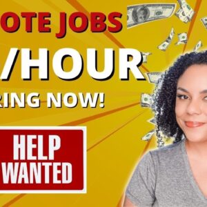 Get Paid $20 Per Hour, Fully Remote Jobs For 2023!