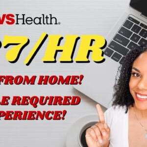 Work From Home Jobs 2023 At CVS Health, Little Experience Required Plus Benefits!
