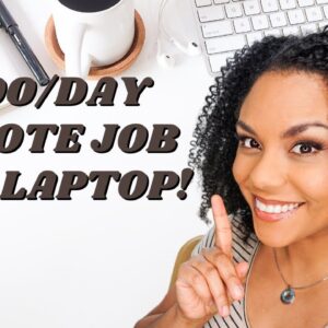 Free Apple Laptop Remote Job U.S. Work From Home 2023!