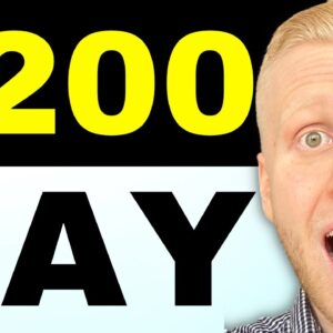 HOW TO MAKE 200 DOLLARS A DAY ONLINE - 5 Simple Methods that Work!