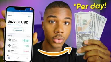 Lazy Way To Make $577 PayPal DAILY If You’re Broke! (Make Money Online 2023)