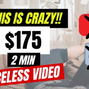 Earn $175 For a 2 Min Faceless Video