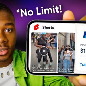 Earn $84.60 Watching Youtube Shorts! *No Limit* (Make Money Online Watching Videos)