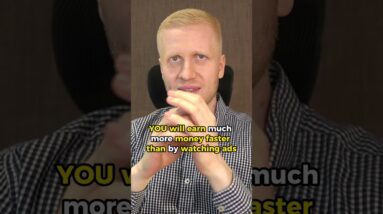 Watch Ads and Earn Money vs BETTER WAYS