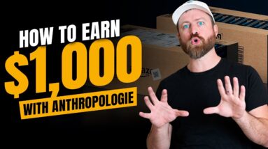 How to Make $1,000 With Anthropologie