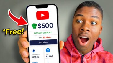 Get Paid $53.60 Every 15 Minutes On Youtube! (Not Youtube Automation) | Make Money Online